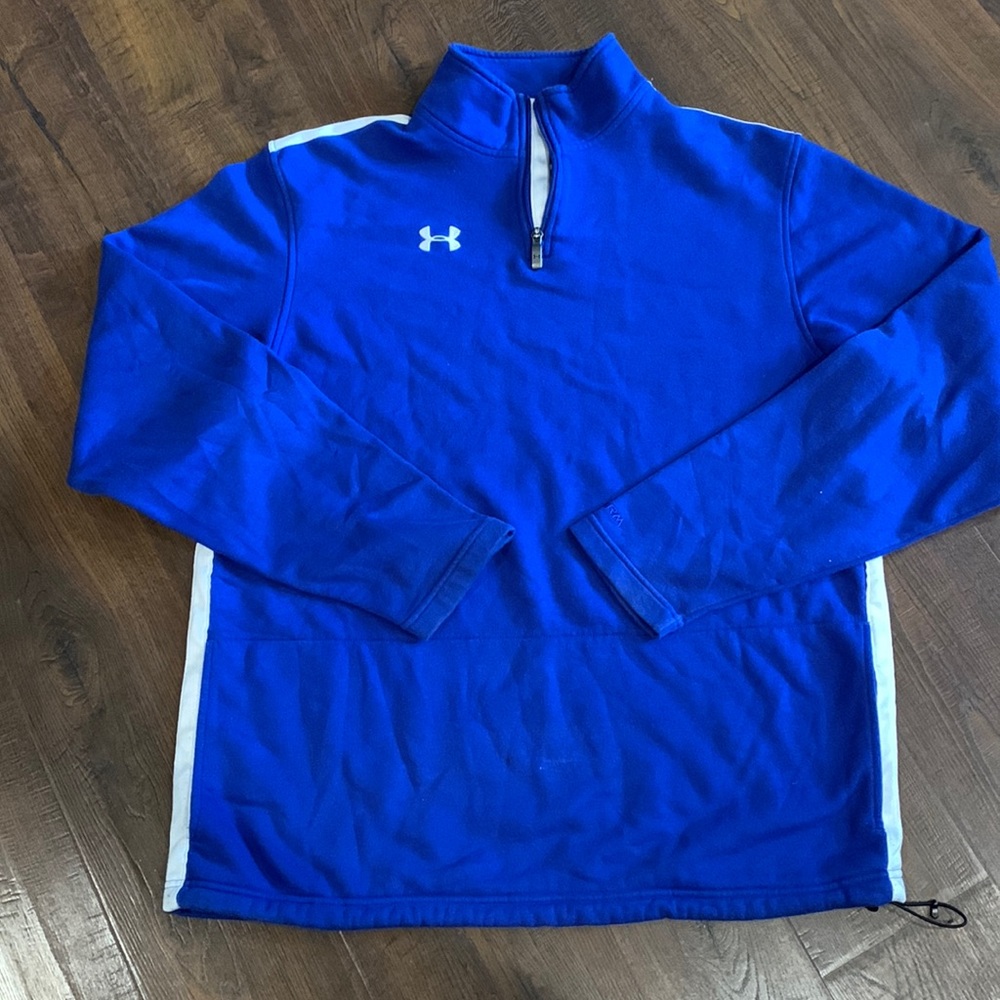 Under Armour mock zip front sweatshirt